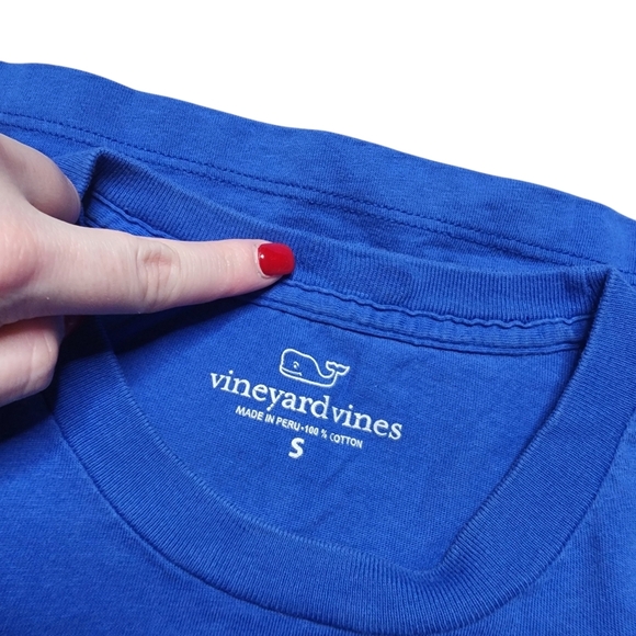 Vineyard Vines Blue T-Shirt - Picture 3 of 5